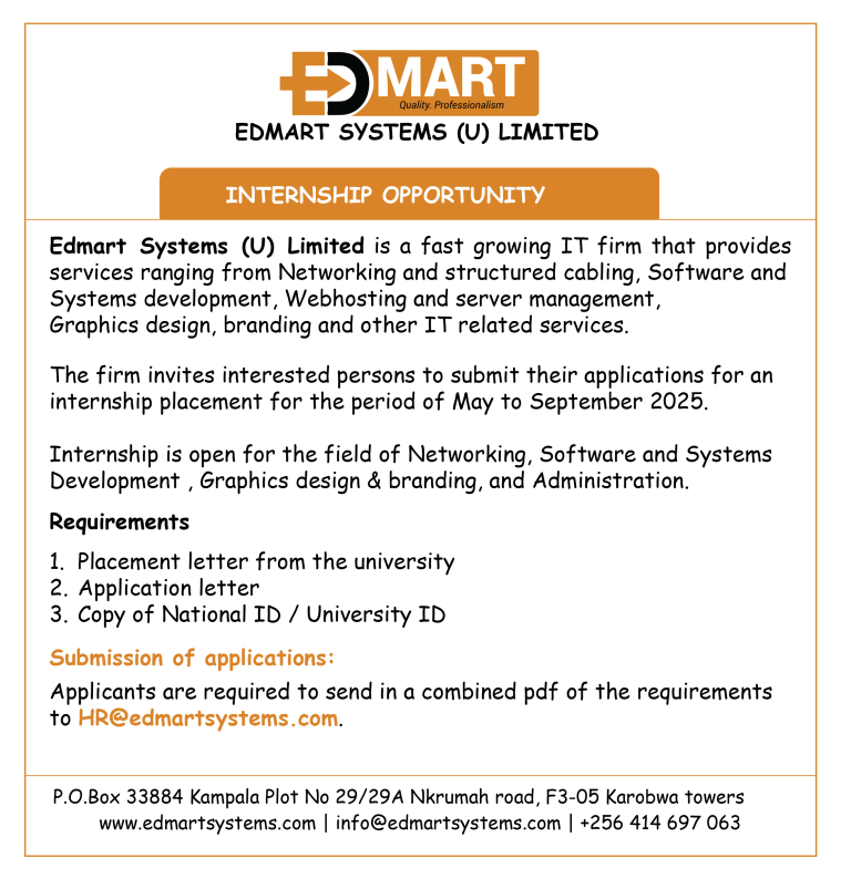 Internship Opportunity 2025